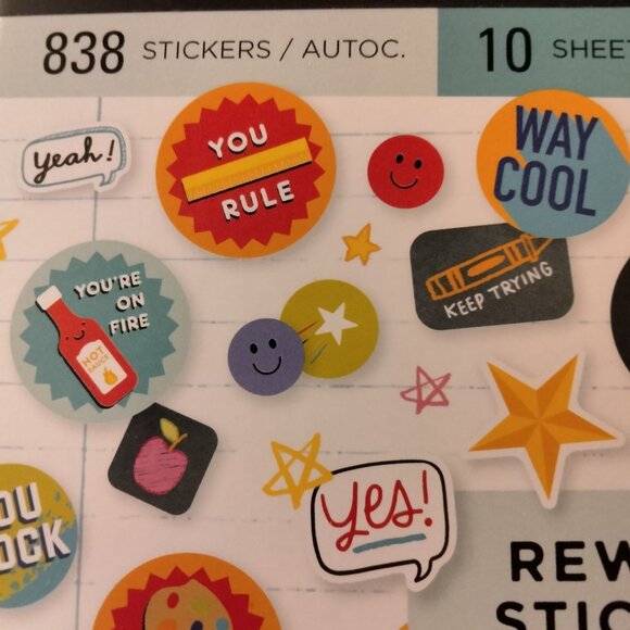Reward Stickers Set 838 Stickers American Greetings - Picture 10 of 11